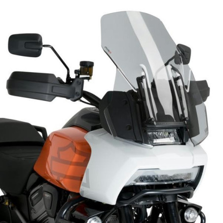 Cupolino Puig Touring per Harley Davidson Pan America fume chiaro Cupolino Puig Touring per Harley Davidson Pan America fume chiaro