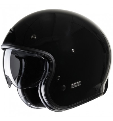 Casco Jet HJC V31 monocolore nero lucido