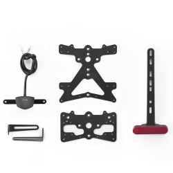 Portatarga regolabile Rizoma Fox per Harley Davidson Pan America Portatarga regolabile Rizoma Fox per Harley Davidson Pan America