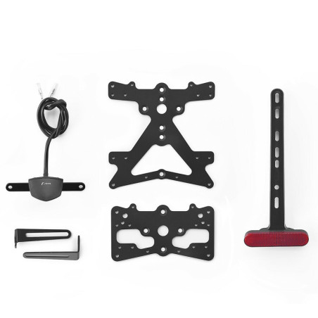 Portatarga regolabile Rizoma Fox per Harley Davidson Pan America Portatarga regolabile Rizoma Fox per Harley Davidson Pan America