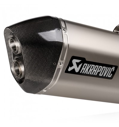 Marmitta Akrapovic Slip On Titanio per Harley Davidson Pan America Marmitta Akrapovic Slip On Titanio per Harley Davidson Pan America