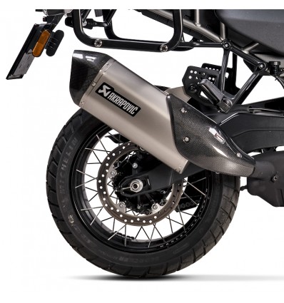 Marmitta Akrapovic Slip On Titanio per Harley Davidson Pan America Marmitta Akrapovic Slip On Titanio per Harley Davidson Pan America