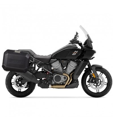 Portavaligie laterale Shad 4P per valigie compatibili su Harley Davidson Pan America