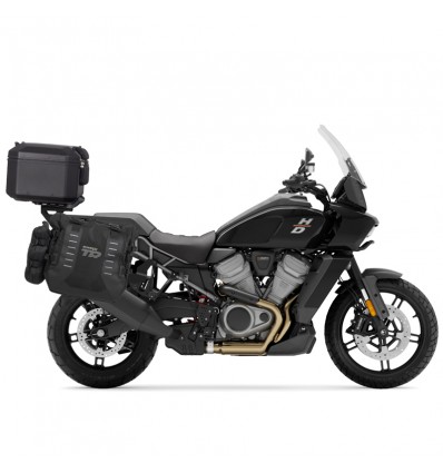 Portavaligie laterale Shad 4P per valigie compatibili su Harley Davidson Pan America