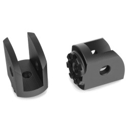 Giunto Wunderlich per pedane Vario su Harley Davidson Pan America Giunto Wunderlich per pedane Vario su Harley Davidson Pan America