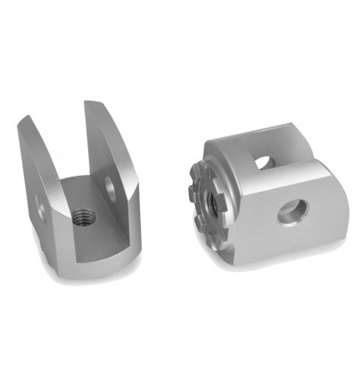 Giunto Wunderlich per pedane Vario su Harley Davidson Pan America Giunto Wunderlich per pedane Vario su Harley Davidson Pan America