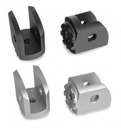 Giunto Wunderlich per pedane Vario su Harley Davidson Pan America Giunto Wunderlich per pedane Vario su Harley Davidson Pan America