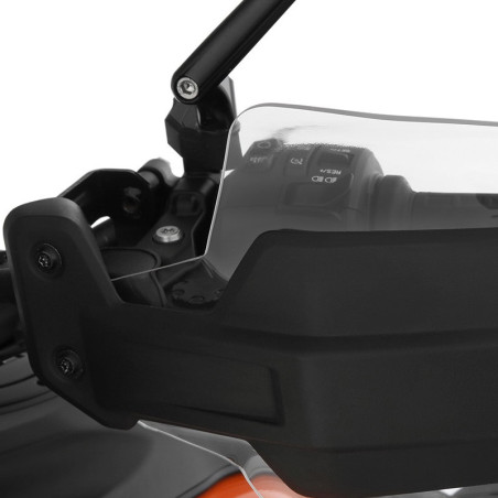 Estensione Wunderlich per paramani originali su Harley Davidson Pan America Estensione Wunderlich per paramani originali su Harley Davidson Pan America
