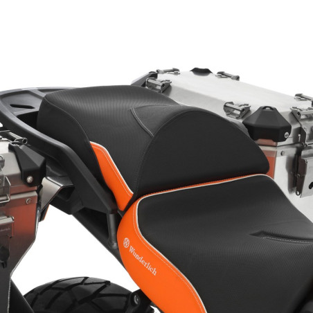 Sella passeggero Wunderlich per Harley Davidson Pan America arancio Sella passeggero Wunderlich per Harley Davidson Pan America arancio