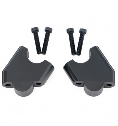 Riser Wunderlich rialzati e arretrati per manubri Harley Davidson Pan America Riser Wunderlich rialzati e arretrati per manubri Harley Davidson Pan America