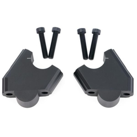 Riser Wunderlich rialzati e arretrati per manubri Harley Davidson Pan America Riser Wunderlich rialzati e arretrati per manubri Harley Davidson Pan America