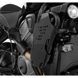 Protezioni aggiuntive Wunderlich per paramotore OEM su Harley Davidson Pan America