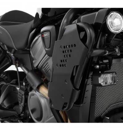 Protezioni aggiuntive Wunderlich per paramotore OEM su Harley Davidson Pan America