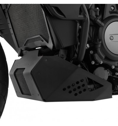 Paracoppa Wunderlich in alluminio nero per Harley Davidson Pan America Paracoppa Wunderlich in alluminio nero per Harley Davidson Pan America