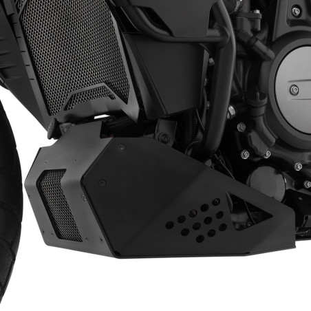 Paracoppa Wunderlich in alluminio nero per Harley Davidson Pan America Paracoppa Wunderlich in alluminio nero per Harley Davidson Pan America