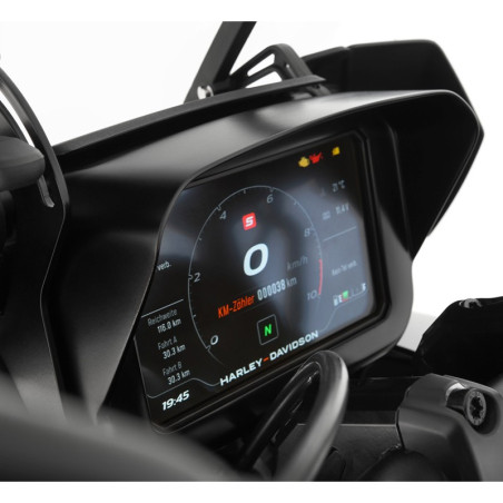 Visiera antiriflesso Wunderlich per strumentazione Harley Davidson Pan America Visiera antiriflesso Wunderlich per strumentazione Harley Davidson Pan America
