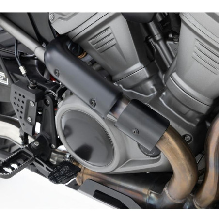 Protezione Wunderlich per collettore Harley Davidson Pan America Protezione Wunderlich per collettore Harley Davidson Pan America