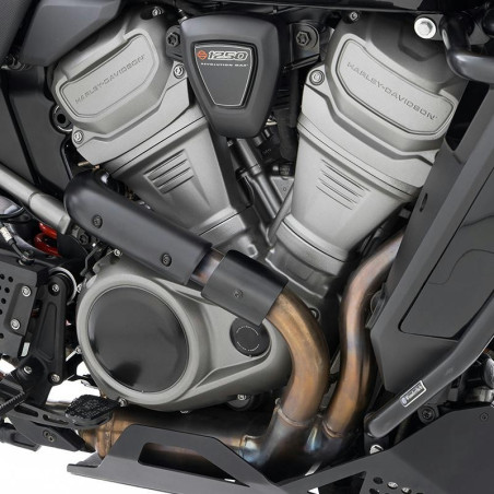 Protezione Wunderlich per collettore Harley Davidson Pan America Protezione Wunderlich per collettore Harley Davidson Pan America