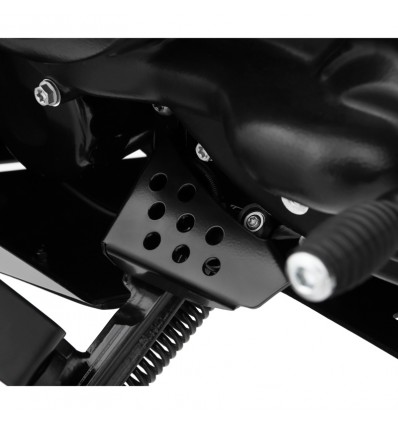 Protezione Wunderlich per interruttore cavalletto su Harley Davidson Pan America Protezione Wunderlich per interruttore cavalletto su Harley Davidson Pan America