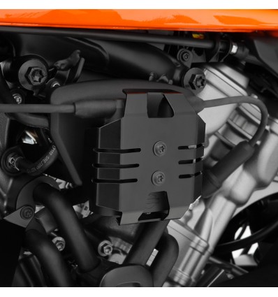Protezione Wunderlich per bobina su Harley Davidson Pan America Protezione Wunderlich per bobina su Harley Davidson Pan America