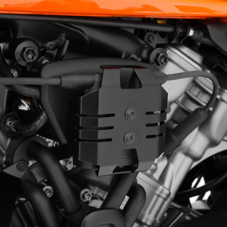 Protezione Wunderlich per bobina su Harley Davidson Pan America Protezione Wunderlich per bobina su Harley Davidson Pan America