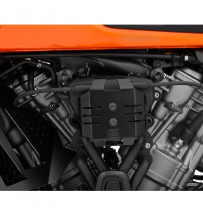 Protezione Wunderlich per bobina su Harley Davidson Pan America Protezione Wunderlich per bobina su Harley Davidson Pan America