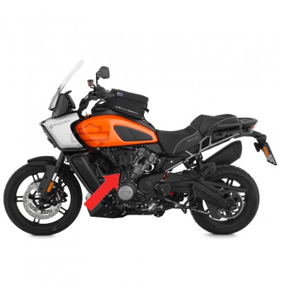 Protezione Wunderlich per bobina su Harley Davidson Pan America Protezione Wunderlich per bobina su Harley Davidson Pan America