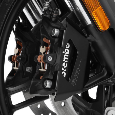 Protezioni Wunderlich per pinza freno su Harley Davidson Pan America Protezioni Wunderlich per pinza freno su Harley Davidson Pan America