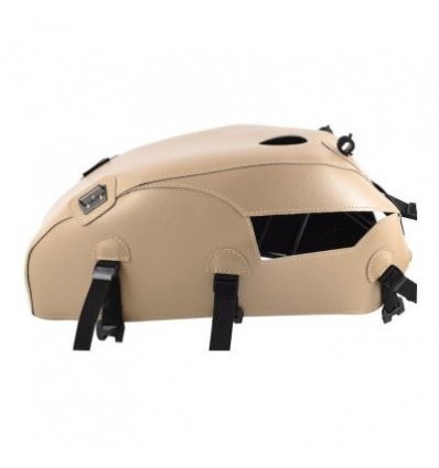 Copriserbatoio Bagster per Triumph Bonneville T100/SE, Scrambler e Thruxton dal 2008 in similpelle champagne