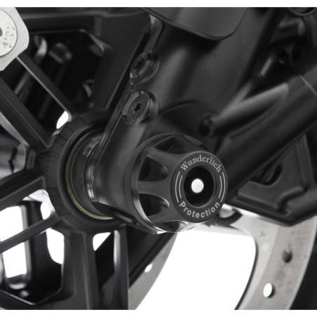 Tamponi Wunderlich protezione forcelle anteriori per Harley Davidson Pan America Tamponi Wunderlich protezione forcelle anteriori per Harley Davidson Pan America