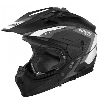 Casco Nolan N70.2 X Classic nero lucido