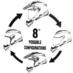 Casco Nolan N70.2 X Classic nero lucido