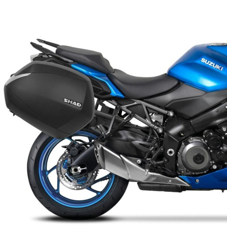 Portavaligie laterale Shad 3P su Suzuki GSX-S 1000 GT Portavaligie laterale Shad 3P su Suzuki GSX-S 1000 GT
