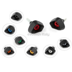 Tamponi paratelaio ammortizzati Evotech per Honda CBF 600 04-07 e Hornet 98-06 Tamponi paratelaio ammortizzati Evotech per Honda CBF 600 04-07 e Hornet 98-06