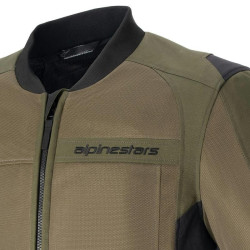 Giacca da moto Alpinestars Luc V2 Air Jacket verde militare Giacca da moto Alpinestars Luc V2 Air Jacket verde militare