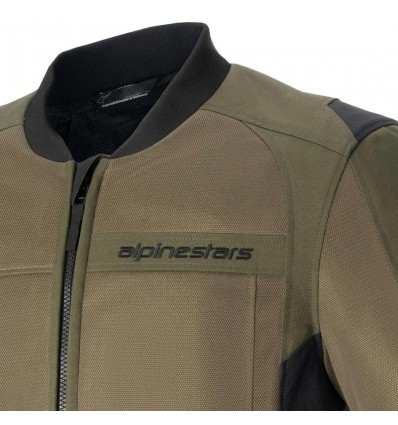 Giacca da moto Alpinestars Luc V2 Air Jacket verde militare Giacca da moto Alpinestars Luc V2 Air Jacket verde militare