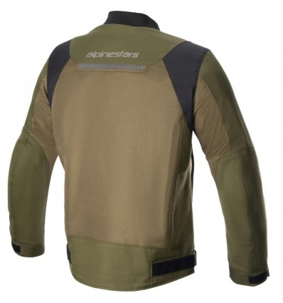 Giacca da moto Alpinestars Luc V2 Air Jacket verde militare Giacca da moto Alpinestars Luc V2 Air Jacket verde militare