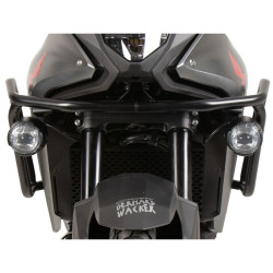 Paraserbatoio nero Hepco & Becker per Honda XL 750 Transalp Paraserbatoio nero Hepco & Becker per Honda XL 750 Transalp