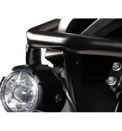 Staffa per faretti originali Honda con paramotore Hepco & Becker su XL 750 Transalp Staffa per faretti originali Honda con paramotore Hepco & Becker su XL 750 Transalp