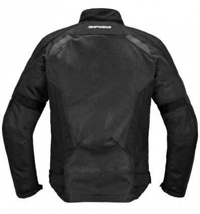 Giacca da moto Spidi Tek Net in rete leggera nera Giacca da moto Spidi Tek Net in rete leggera nera