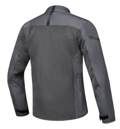Giacca da moto Ixon Fresh Slim in rete leggera grigia Giacca da moto Ixon Fresh Slim in rete leggera grigia
