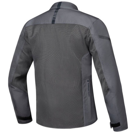 Giacca da moto Ixon Fresh Slim in rete leggera grigia Giacca da moto Ixon Fresh Slim in rete leggera grigia
