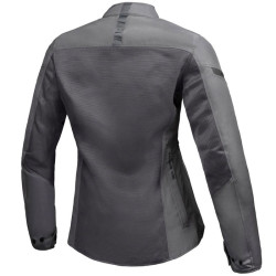 Giacca da moto Fresh Lady in rete leggera grigia Giacca da moto Fresh Lady in rete leggera grigia