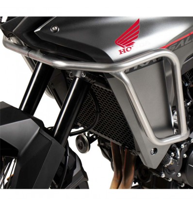 Paraserbatoio argento Hepco & Becker per Honda XL 750 Transalp
