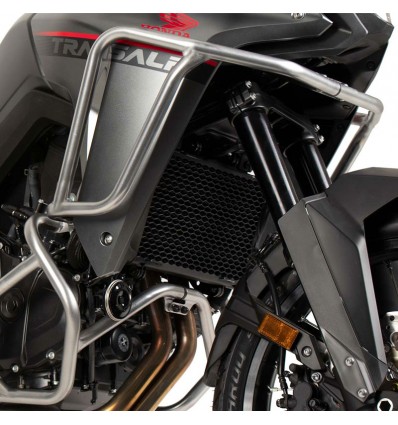 Paraserbatoio argento Hepco & Becker per Honda XL 750 Transalp Paraserbatoio argento Hepco & Becker per Honda XL 750 Transalp