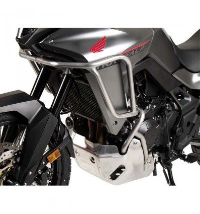 Paraserbatoio argento Hepco & Becker per Honda XL 750 Transalp Paraserbatoio argento Hepco & Becker per Honda XL 750 Transalp