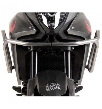 Paraserbatoio argento Hepco & Becker per Honda XL 750 Transalp Paraserbatoio argento Hepco & Becker per Honda XL 750 Transalp