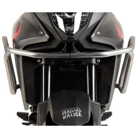 Paraserbatoio argento Hepco & Becker per Honda XL 750 Transalp Paraserbatoio argento Hepco & Becker per Honda XL 750 Transalp