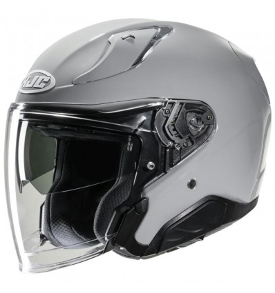 Casco Jet HJC RPHA 31 monocolore grigio lucido