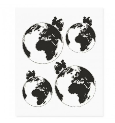Set adesivi serie Adventure Stickers - Adventure World